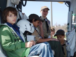 2010 LZ - Scouts in Helo